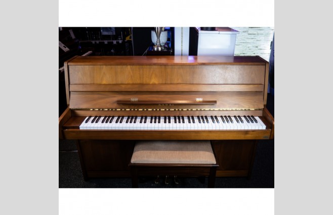 Used Kawai Satin Oak CX4 Upright Piano - All Inclusive Premium Package (SN:M1477442) - Image 4